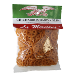 LA MEXICANA CHICHARRON HARINA RUEDA 8 OZ.